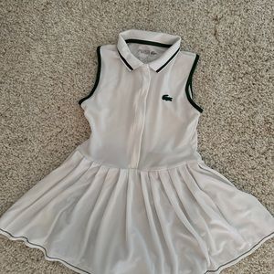 Lacoste sleeveless pique polo dress ED5479